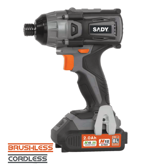 APARAFUSADORA IMPACTO SEM FIO | 18V 2.0Ah | SADY - DS5254